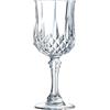 Cristal D'arques Longchamp Eclat - Bicchiere da piede da 17 cl, 4 bicchieri