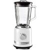 Ariete 585 Frullatore Moderna, 1000W, Capacità 1,5 L, 4 velocità + Funzione Pulse, Tazza in vetro graduata, 4 lame in acciaio inox, Bianco