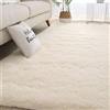 YUANWAN Tappeti Camera da Letto 170 x 70 cm con Fondo Antiscivolo Tappeto Corridoio Passatoia da Antiscivolo Tappeti Salotto per Soggiorno Home Room Décor, Color Crema