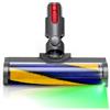 JINWPXSR Spazzola laser compatibile con accessori for aspirapolvere Dyson V12 Origin, testina motore con luce verde for tappeti.(Soft roller brush)