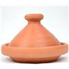 Generisch Pentola per Tajine marocchina da cucina originale dal Marocco Ø 20cm per 1 persona realizzata a mano in Marrakech privo di sostanze inquinanti non smaltata Tagine Naturale realizzata a mano in Marocco