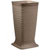 Acan Tradineur Portaombrelli in Plastica Quadrato Wind, Design Moderno Porta Ombrello Decorazione Made in Spagna (Topo 51,5 x 26 x 26 cm)