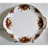 Rofu Royal Albert / Piatto per torta / Originale / Old Country Roses / circa 23 cm Action / Kik