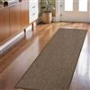 LEKEEPGO Zerbino Ingresso Interno 60 x 150 cm, Tappeto Ingresso Interno Antiscivolo, Assorbente, Tappetino Entrata Lavabile per Casa Porta, Corridoio, Marrone