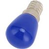 Aoresac Bulbo LED E14 a 360 Gradi 3W, Nessun Sfarfallio, luminosità di 350 Libbre, Spina e Gioco per L'illuminazione Domestica, Lampadina da Tavolo, Lampada a Parete (Blu)