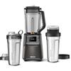 Sencor Super Frullatore Sottovuoto Automatico - Blender Professionale 1500W Multifunzione con Tecnologia Nutri Smart, Miscelazione Multicyclone con 8 Lame - per Smoothies, Zuppe, Noci & Altro