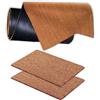 Generic TAPPETO ANTISCIVOLO IN COCCO SU MISURA - Tappetini Antibatterici per Porte - Da Interno e Aree Esterne Coperte - Fibre Naturali Sostenibili - 100% Cocco (60x80 cm)