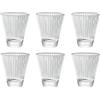 Vidivi Vetri delle Venezie Set 6 bicchieri 250 ml, in vetro trasparente (Diva Ovale, Vino)