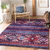 NETLINE HOME Tappeti lavabili per soggiorno, tappeto tradizionale a basso pelo, tappeto antiscivolo per cucina - tappetino decorativo in stile Boho, tappeti vintage pieghevoli per corridoio e camera