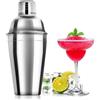 Virsus Shaker per cocktail in Acciaio Inox IN003, capacità 500 ml, Accessorio da Barman, Miscelatore Bevande, per Aperitivi, Mojito, Martini, Long Drink, Idea Regalo