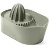 BLIMPLUS Blim Plus Spremiagrumi Oblò verde opaco (Forest) in plastica 100% riciclabile, Non Tossico, Facile da Pulire e Lavabile in Lavastoviglie, con Beccuccio, Impugnatura Confortevole, Gomma Antiscivolo