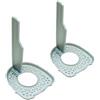 Rraqkst 2 pezzi Filtro per animali domestici per Bissell CrossWave serbatoio sporco # 1614238 161-4238