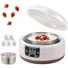 Generic Probiotic Yogurt Maker, macchina automatica per yogurt, multifunzione, con controllo del tempo e controllo della temperatura, per yogurt fai da te a casa (con 5 tazze)