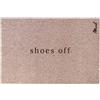 Mad about Mats Anouk - Zerbino Shoes Off, per esterni, antiscivolo, lavabile, porta d'ingresso, beige, 50 x 75 cm, altezza 0,9 cm