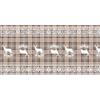 Generico Pellecchia Colori|Tappeto Cucina Antiscivolo Lavabile in Vinile | Passatoia Antimacchia in PVC/Cotone Interni ed Esterni Stampa Digitale CERVI TARTAN SCOZZESE (52 X 250, BEIGE)
