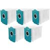 X psblty Compatibile Con Samsung,VCA-ADB90 ADB90B VCA-SAE90 SAE90A SAE90B SAE90C SAE90D SAE68 SAE85A VS20T92 / 70+ 75+ 90+ Serie Sacchetto For Aspirapolvere(5pcs)
