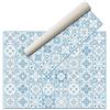 NivellPublicitari appeto vinilico idraulico (160 x 120 cm, Blu ) - Vari colori e misure - Tappeto cucina, tappeto bagno - Tappeto sala da pranzo antiscivolo - Tappeto camera da letto - spugna e pavimento PVC
