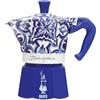 Bialetti Caffettiera Italiana Bialetti MOKA D&G BLU MEDIT. 3T Azzurro Alluminio 3 Tazze