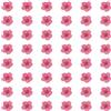 QUARKZMAN 100 Pezzi Fiori Pressati Essiccati, 0.24-0.31 Fiori Di Narciso Colorati Essiccati Pressati All'ingrosso Per Nail Art Resina Gioielli Candele Scrapbooking Cover, Rosso Rosa