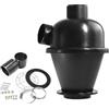MagiDeal Filtro ciclonico Aspirapolvere Collettore di polvere Accessori per aspirapolvere Separatore di polvere robusto multifunzione per lavorazione del legno