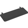 TAIZhiChen Estensione per Scrivania, 50 X 20 Cm, Supporto per Tavolo Resistente, Vassoio per Tastiera Pieghevole, Nero