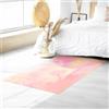 murando - Tappeto in Vinile 90x60 cm - Tappetino per Cucina PVC Antiscivolo Lavabile Moderno Tappeti da Esterno Passatoia Vinile Impermeabile Elastico - Astratto Colorato Rosa a-A-10167-bi-a