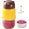 Generic Robot da cucina per bambini, frullatore automatico per piccoli alimenti, miscelatore portatile per alimenti, frullatore staccabile per casa, viaggi