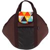 Generic Borsa portaoggetti per padelle in ghisa, borsa per padelle in ghisa, impermeabile, in tessuto Oxford, organizer per padelle in ghisa, organizer per pentole in ghisa, borsa per riporre utensili da