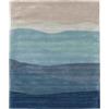 RugVista Feeling Handtufted, Tappeto, Moderni I nostri designers, 200 x 250 cm, Rettangolare, Pelo medio, Soggiorno, Sala da pranzo, Camera letto, Lavabile solo a secco, Certificato Care & Fair, Blu