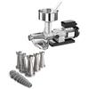 TRE SPADE Spremipomodoro elettrico EASYSQUEEZY, Taglia 3, Motore 0.4 HP Corpo in ghisa e 4 filtri in acciaio inox inclusi, Perfetto per succhi passate e conserve, Made in Italy