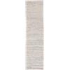 RugVista Chevron Waves, Tappeto, 80 x 300 cm, Rettangolare, Pelo medio, Soggiorno, Sala da pranzo, Camera letto, Cucina, Corridoio, Lavabile solo a secco, Certificato Care & Fair, Bianco crema Beige /