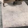 Mazovia Tappeto Salotto Moderno Pelo Corto - Tappeti Moderni Soggiorno - Tappeti Camera da Letto - Tappeti Salotto Grandi Dimesnioni - Motivo Astratto Vintage - Grigio Beige 200x300 cm
