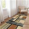 LIJIAO Casa Tappeto Cucina Antiscivolo 40 x 400 cm Antiscivolo e Lavabile Tappeto Cucina Tappeto Runner con Fondo Antiscivolo per Corridoio e Ingresso Interno, D