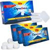 Oputec Set di pulizia per macchine da caffè automatiche - 50 pastiglie disincrostanti + 30 Pasticche sgrassanti - Compatibile con tutte le macchine da caffè: Miele Delonghi Senseo Siemens Saeco