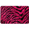 MMSJSBVY Zebra, zerbino, zebra, leopardo, rosa, zerbino di benvenuto, tappetino antiscivolo per interni ed esterni, tappeto per bagno, cucina, camera da letto, ufficio, 50,8 x 80 cm