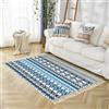 Tomifine Tappeto da Cucina, Bohémien Tappeti con Nappe Tessuto Lavabile Antiscivolo Tappeto per Ingresso, Soggiorno, Camera da letto (60x90 cm,A07)