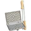 CBE Elettrodomestici Stampo rettangolare CBE1010200 per cottura su fiamma libera di cialde e ferratelle