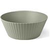 BLIMPLUS Ciotola Nettuno ø30cm x h12 cm verde opaco (Forest) in plastica 100% riciclabile, Non Tossico, Facile da Pulire e Lavabile in Lavastoviglie, per Insalate, Pasta, adatta al Microonde