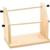kivrimlarv Dispenser per filati dal design elegante, supporto per gomitoli di filato in legno, porta bobina per uncinetto, organizer per riporre filati per lavorare a maglia all'uncinetto, casa, interni,