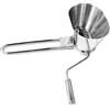 Sirseon Tritatutto per prezzemolo in acciaio inox con funzione grattugia, tritatutto manuale e grattugia per noci, coriandolo e aglio tritato