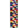 Pierre Tappeti Tappeto salotto moderno BOUTIQUE 3151 multicolore motivo geometrico cm.60x230 passatoia corsia corridoio