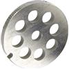 REBER PIASTRA TRAFILA PIASTRA TC. 5 D. 10 INOX ACCIAIO INOX 18/12 per tritacarne elettrico n.5 diametro fori:10 millimetri