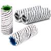 VrayKnol Set di 2/4 spazzole a rullo per FC7 FC5 FC3, aspirapolvere a umido e a secco, senza cordless, parti 2.055-021.0, spazzola a rulli per pietra, ad alto assorbimento dello sporco, senza fili (4 pezzi)