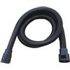 LVYXON Tubo extra lungo, 2,5/3,5 m per aspirapolvere Karcher NT20 30 WD1 WD2 WD3 WD4 WD5 WD6, parte di ricambio 2.863-305.0 con doppi polsini girevoli, in plastica ABS nera (3,5 m)