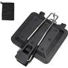 Daaxing Panino pieghevole portatile in lega di alluminio da campeggio grill multifunzione cottura panini Maker, toastie Maker con manico per la colazione in cucina