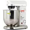 Generic Impastatrice, impastatrice planetaria, impastatrice da cucina a 3 velocità con ciotola in acciaio inossidabile, frusta, frusta per impasto, impastatrice commerciale da 10 litri per panetteri