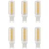 Aiwerttes Lampadine a LED G9, 10W, bianco caldo 3000K,equivalenti a lampadine alogene da 100 W, non dimmerabili, 220 V, lampadine a risparmio energetico per lampadari, illuminazione domestica, confezione da 6