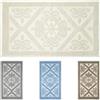 Olivo Tappeti OLIVO.shop | Tappeto e Sardo in Cotone Riciclato, Tappeti Sardegna per Bagno, Cucina, Salotto (AVORIO, 50 x 90 cm)
