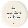 Simple Day Piatto Pizza Ho una fame da lupo 31,5 cm