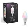 Ledvion - Smart RGB+CCT Lampada LED E14, 5W, 470 Lumen, Wi-Fi, Dimmerabile, Compatibile con Alexa e Google Home